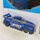 2022 Hot Wheels Liberty Walk HW Dream Garage LB-Silhouette WORKS GT Nissan 35GT-RR VER.2 azul PR5