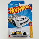 2022 Hot Wheels Liberty Walk HW Turbo LB Super Silhouette Nissan Silvia S15 blanco MC5 Primera Edición