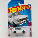 2022 Hot Wheels Compact Kings Custom 70 Honda N600 blanco 5SP Tarjeta Internacional
