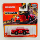 2021 Matchbox MBX Metro MBX Mini Cargo Truck rojo Tarjeta Europea
