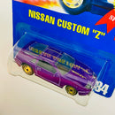 1994 Hot Wheels Gold Medal Speed Nissan Custom Z morado metálico UH base ZAMAC