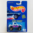 1995 Hot Wheels Street Roader Suzuki 252 blanco CT base ZAMAC variante con Suzuki en parrilla