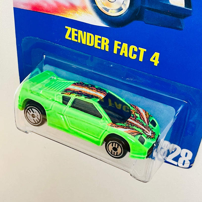 1994 Hot Wheels Zender Fact 4 228 verde brillante UH
