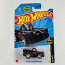 2022 Hot Wheels Batman Classic TV Series Batmobile Tooned negro 5SP Primera Edición