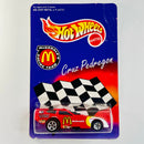 1996 Hot Wheels Kelloggs Cereal Promo McDonalds Racing Team Cruz Pedregon Ford Probe Funny Car rojo 5SP