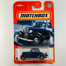 2022 Matchbox MBX Showroom 1934 Chevy Master Coupe azul oscuro