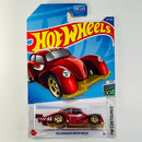 2022 Hot Wheels HW Contoured Volkswagen Käfer Racer rojo RSW