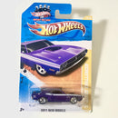 2011 Hot Wheels New Models 71 Dodge Challenger morado 5SP