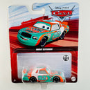 2021 Disney Pixar Cars 1:55 Metal Series Murray Clutchburn Chevrolet Monte Carlo verde