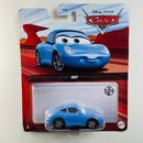 2021 Disney Pixar Cars 1:55 Metal Series Sally Porsche 911 Carrera azul