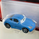 2021 Disney Pixar Cars 1:55 Metal Series Sally Porsche 911 Carrera azul