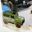2021 Hot Wheels Baja Blazers Land Rover Defender 90 verde BAJA5