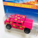 1996 Hot Wheels Mod Bod Series Hummer Humvee rosado CT