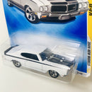 2009 Hot Wheels New Models 70 Buick GSX blanco 5SP
