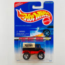 1997 Hot Wheels Street Beast Series Mercedes Benz Unimog negro SB base ZAMAC