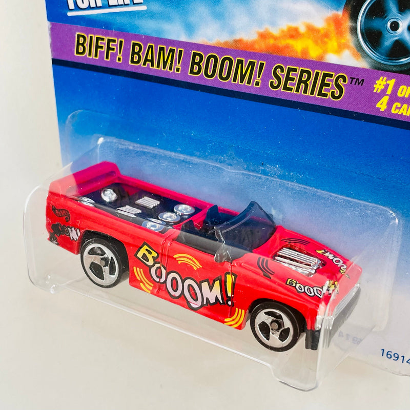 1997 Hot Wheels Biff! Bam! Boom! Series Mini Truck rojo 3SP