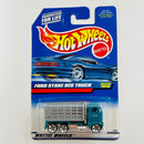1999 Hot Wheels Ford Stake Bed Truck 1010 verde 5DOT