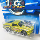 2006 Hot Wheels Open Stock 1968 Mustang 128 verde oliva 5SP