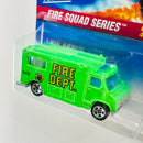 1996 Hot Wheels Fire Squad Series Ambulance verde brillante 5SP