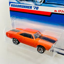 1998 Hot Wheels Plymouth Roadrunner 70 naranja 5SP Primera Edición Tarjeta Mexicana