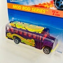 1996 Hot Wheels Mod Bod Series School Bus morado metálico 7SP