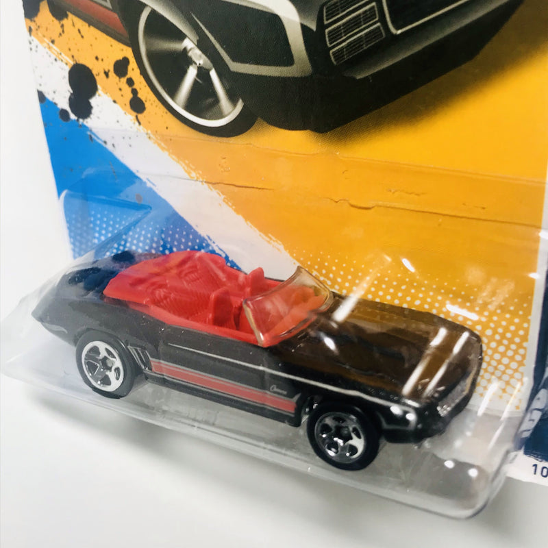 2012 Hot Wheels Muscle Mania GM 69 Camaro negro 5SP