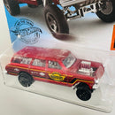 2020 Hot Wheels Muscle Mania 64 Chevy Nova Wagon Gasser rojo 5SP