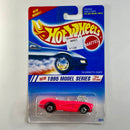 1995 Hot Wheels Model Series 58 Corvette Coupe rosado brillante BW Primera Edición