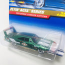 1998 Hot Wheels Flyin' Aces Series 1970 Dodge Charger Daytona verde 5DOT