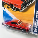 2012 Hot Wheels Muscle Mania Mopar 68 Dodge Dart rojo OH5