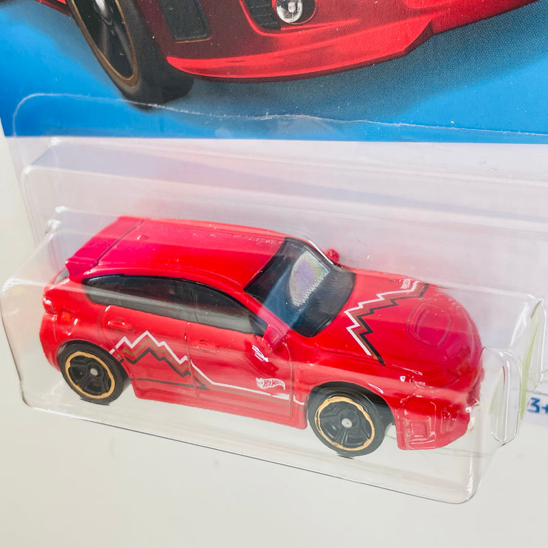 2022 Hot Wheels HW Hatchbacks Subaru WRX STI rojo MC5