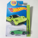 2014 Hot Wheels HW Workshop Pagani Huayra verde J5
