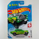 2021 Hot Wheels Mattel Games Guster 55 Chevy Bel Air Gasser verde 5SP