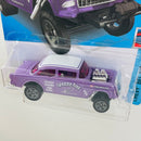 2022 Hot Wheels Chevy Bel Air 55 Chevy Bel Air Gasser lavanda 5SP