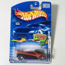 2002 Hot Wheels First Editions HW Prototype 12 naranja 5SP base ZAMAC