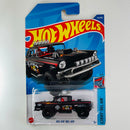 2022 Hot Wheels Chevy Bel Air Big Air Bel Air negro BAJA5 Tarjeta Internacional