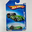2009 Hot Wheels Faster Than Ever Duel Fueler verde OH5