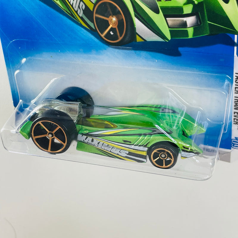 2009 Hot Wheels Faster Than Ever Duel Fueler verde OH5