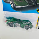 2022 Hot Wheels Batman Arkham Asylum Batmobile verde AD Tarjeta Internacional