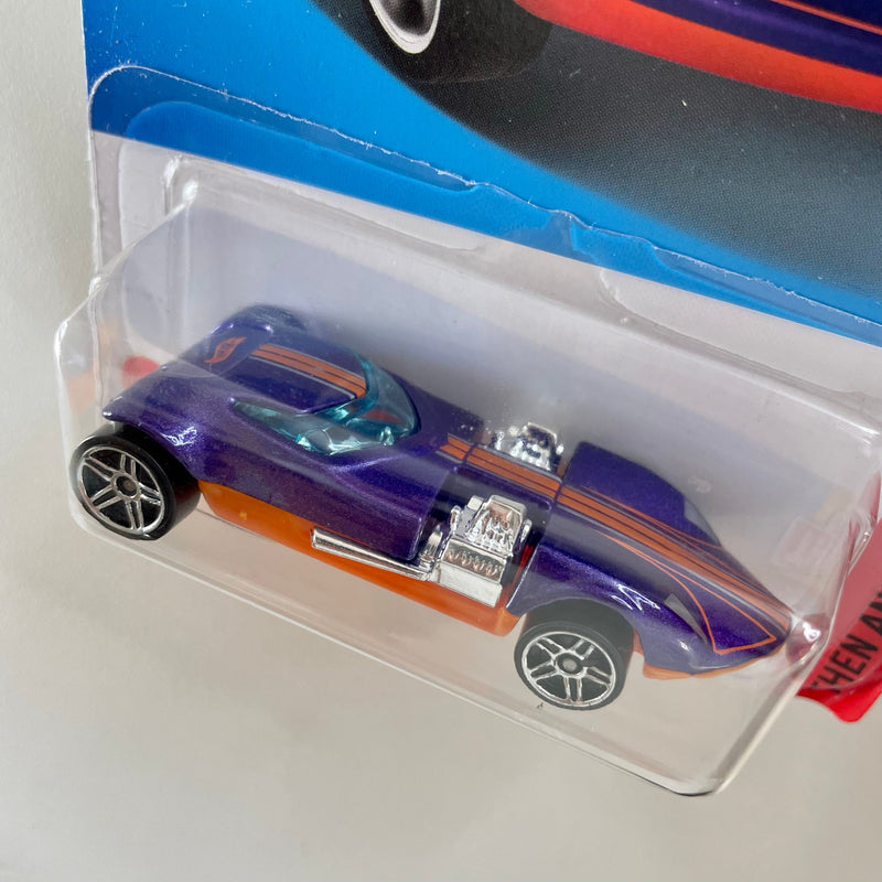 2022 Hot Wheels Then and Now Twin Mill morado metálico PR5 Blíster Int