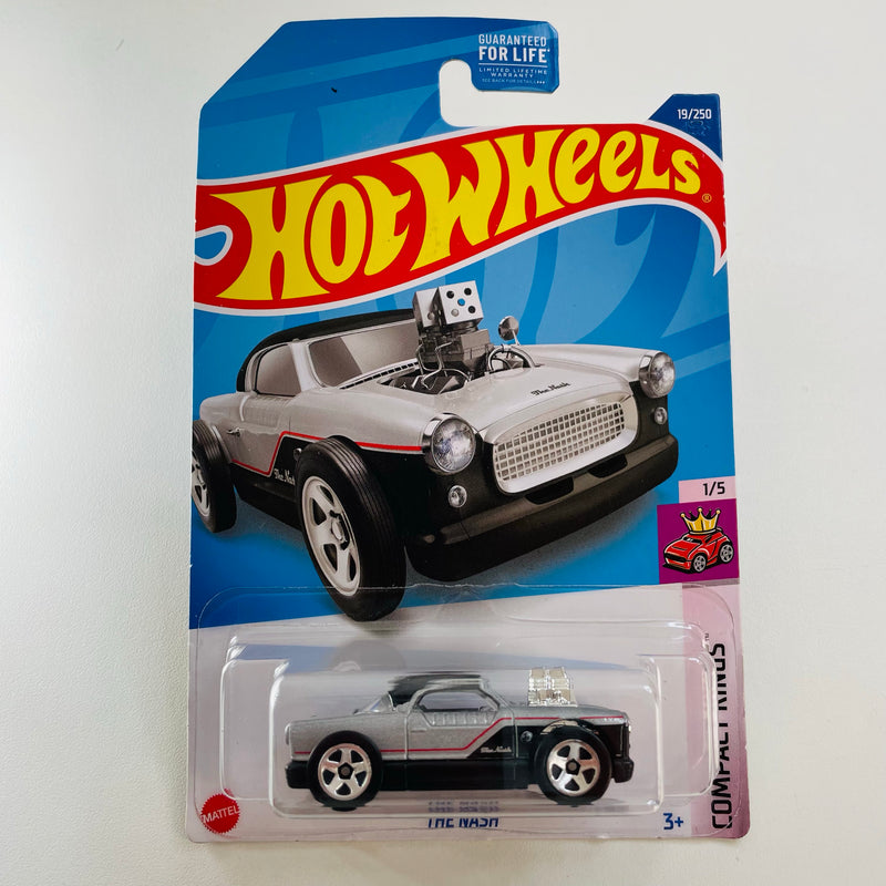 2022 Hot Wheels Compact Kings The Nash plata metálico 5SP