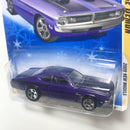 2009 Hot Wheels New Models 71 Dodge Demon Tarjeta Snowflake Exclusivo Target morado 5SP