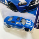 2013 Hot Wheels HW Showroom 11 Dodge Charger R/T azul PR5