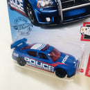 2020 Hot Wheels HW Rescue Dodge Charger Drift Car azul TRAP5