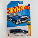 2022 Hot Wheels HW Wagons 70 Chevelle SS Wagon azul metálico MC5