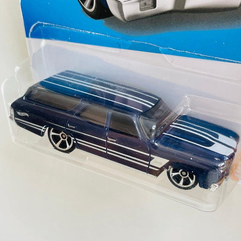 2022 Hot Wheels HW Wagons 70 Chevelle SS Wagon azul metálico MC5