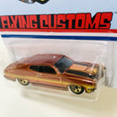 2020 Hot Wheels Flying Customs 70 Ford Torino Exclusivo Target cobre 5SP
