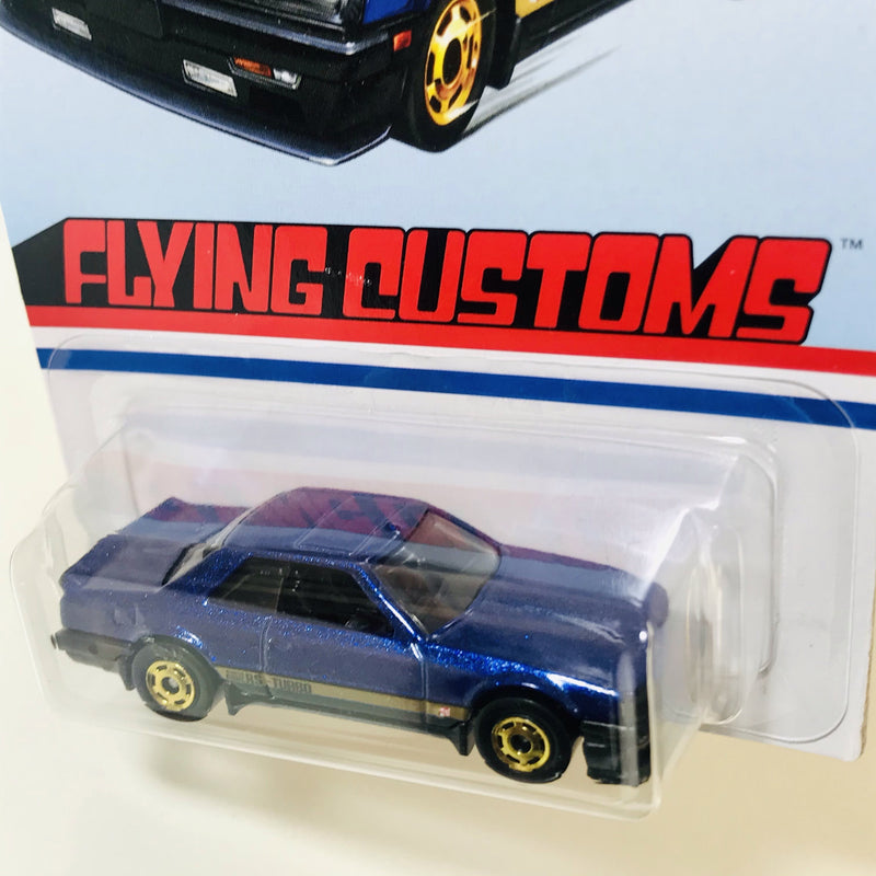 2020 Hot Wheels Flying Customs Nissan Skyline RS Exclusivo Target azul HO