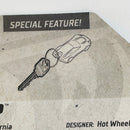 2022 Hot Wheels Experimotors Coupe Clip ZAMAC Primera Edición - Llavero