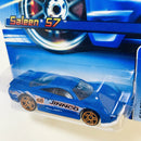 2005 Hot Wheels Saleen S7 178 azul PR5